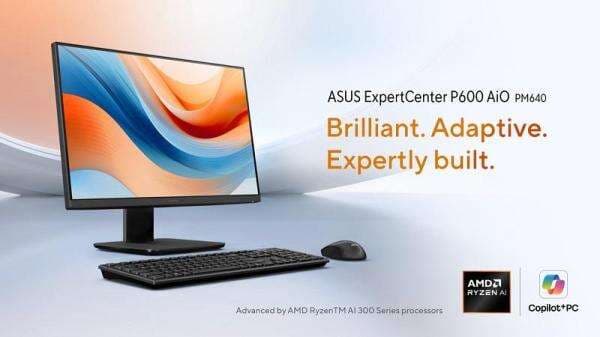 ASUS ExpertCenter P600 AiO PM640KA Hadirkan Desain Elegan dengan Performa Tinggi