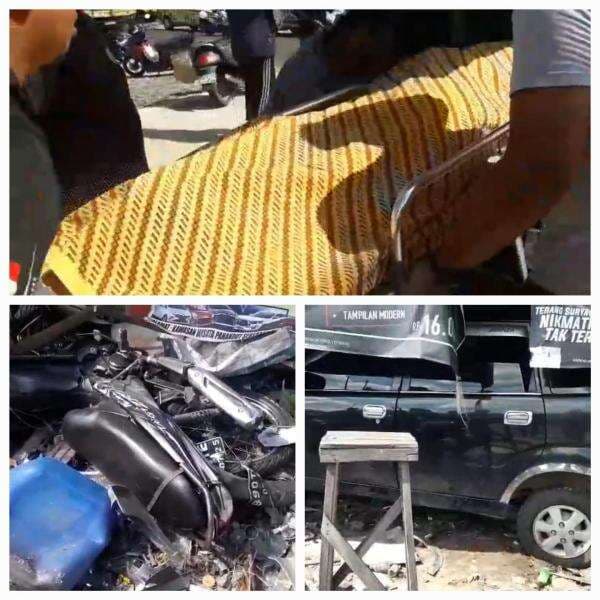 Mobil Tabrak Pemotor dan Warung di Palangkaraya, Satu Orang Tewas di Tempat