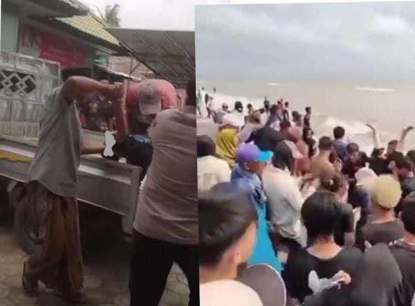 Tiga Wisatawan Tewas Tenggelam di Pantai Ammani Pinrang, Korban Rombongan Asal Wajo