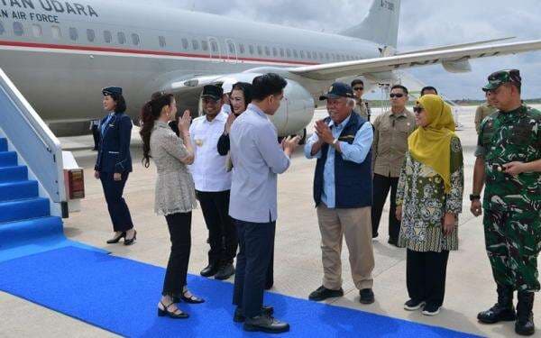 Gibran Kunjungi IKN, Tinjau Progres Pembangunan Istana Wapres dan Masjid Negara