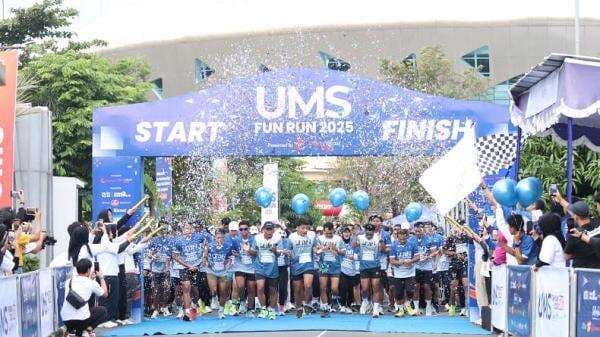 UMS Fun Run 2025, Ajang Mahasiswa Asah Soft Skill Manajemen Event