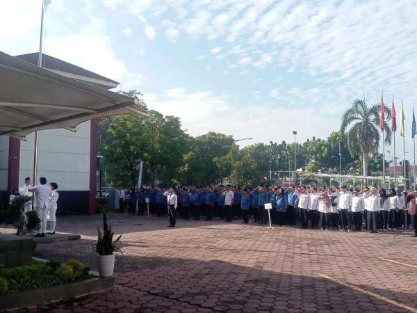 Unsika Gelar Upacara Harkitnas di Halaman Kampus