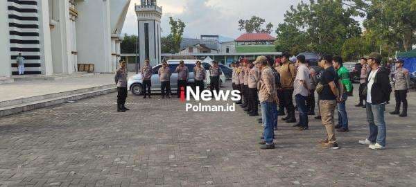 Aliansi Rakyat Polman Suarakan Nasib Buruh Pada May Day, Wakapolres Pimpin Langsung Pengamanan