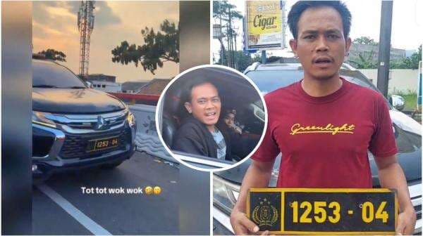 Viral Pajero Pakai Tot Tot Wuk Wuk, Ditegur Malah Nantangin Berujung Diciduk!