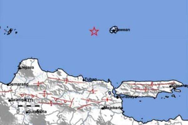 Gempa Magnitudo 4,3 Guncang Tuban, Tidak Berpotensi Tsunami