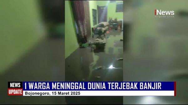 Banjir Bandang Menerjang 7 Desa di Bojonegoro, Ratusan Rumah Tergenang