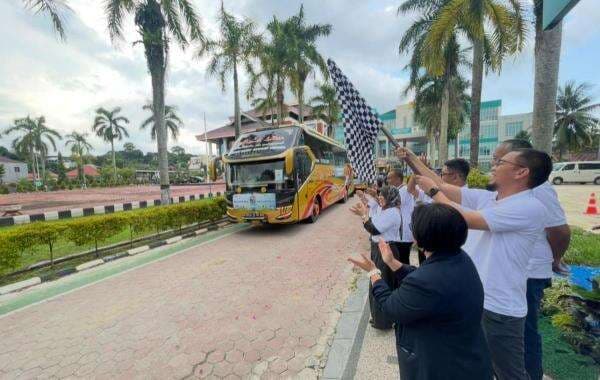 PLN UID Kaltimra Berangkatkan 700 Warga Balikpapan Mudik Gratis, Aman Sampai Tujuan