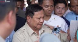 Prabowo Kunjungi Pengungsi di Langkat Disambut Tangisan Emak-Emak