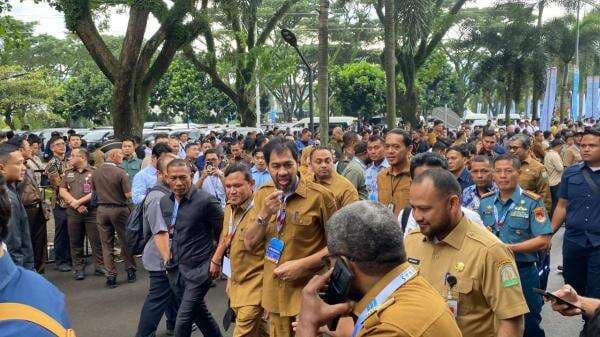 Jelang Pembukaan oleh Prabowo, Rakornas 2026 Mulai Dipadati Kepala Daerah