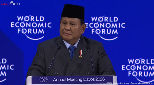 WEF 2026: IMF Sebut Ekonomi RI Cerah, Prabowo: Tak Pernah Gagal Bayar Utang!