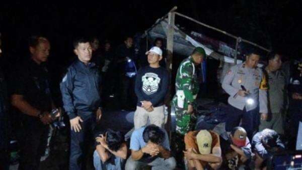 Penggerebekan Pesta Narkoba di Bangka Selatan, 15 Orang Ditangkap
