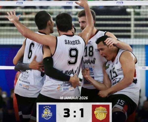 Hasil Proliga 2026: Tampil Beringas, Jakarta LavAni Taklukkan Bhayangkara Presisi 3-1