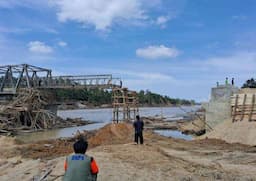 BNPB Pastikan Jembatan Bailey di Bireuen Rampung Akhir Pekan Ini