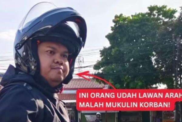 Viral Pelatih Taekwondo Dianiaya Pengendara Motor yang Lawan Arah Kini Pelaku Diburu Polisi