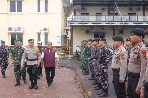 Polres Dumai Gelar Apel Masa Tenang dan Penertiban APK