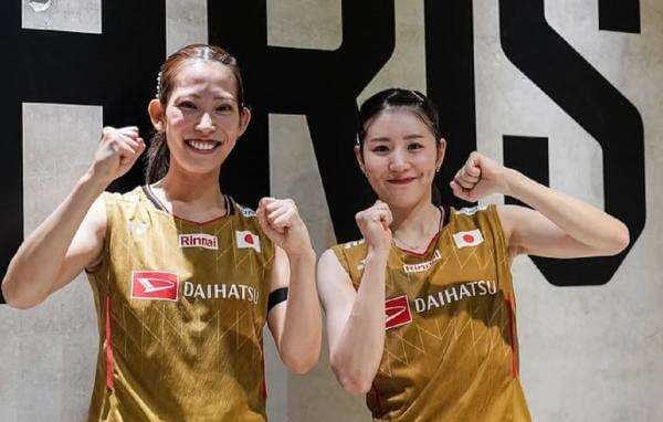 Pebulu Tangkis Supercantik Chiharu Shida Tulis Pesan Haru Usai Jalani Laga Terakhir Bersama Nami Matsuyama