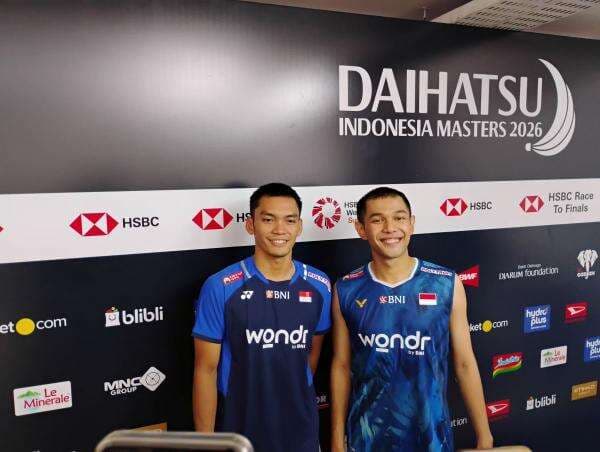 Jelang Perempatfinal Indonesia Masters 2026, Fajar/Fikri Puji Kehebatan Raymond/Joaquin