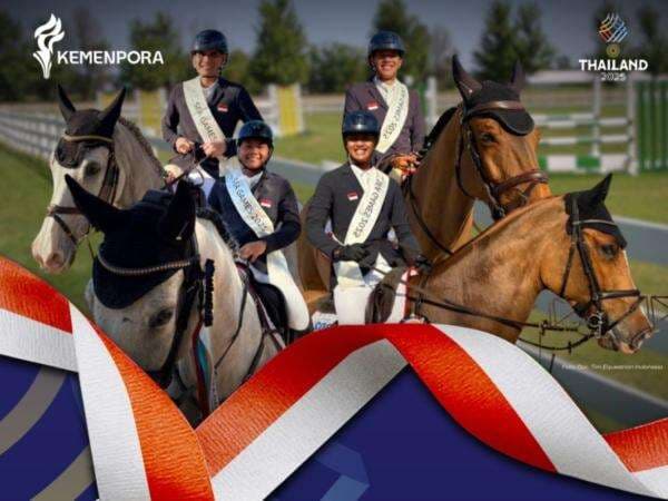 Equestrian Cetak Sejarah, Indonesia Amankan Emas ke-72 di SEA Games 2025