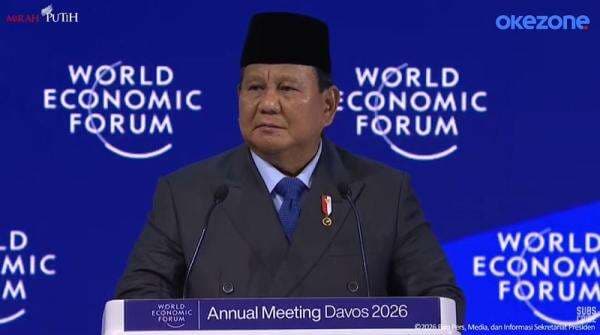 Prabowo Sebut Indonesia Sebagai Titik Terang Ekonomi Global