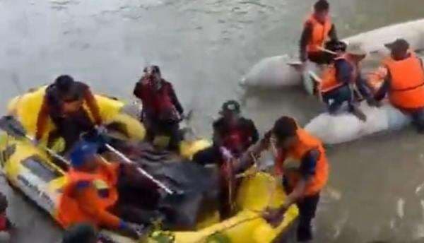 2 Pelajar Tenggelam saat Bikin Konten di Kali Gung Tegal Ditemukan, Operasi SAR Ditutup
