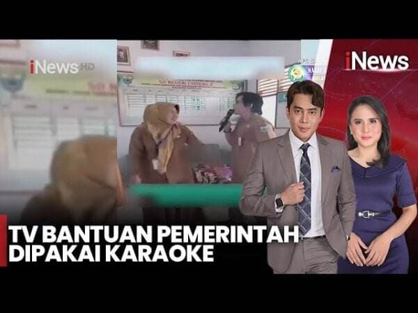 Smart TV Bantuan Pemerintah Disalahgunakan Jadi Alat Karaoke Guru dan Kepsek