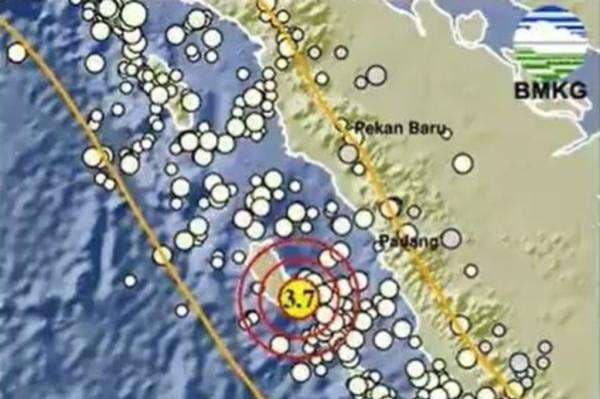 Gempa Hari ini Guncang Kepulauan Mentawai Sumbar, Cek Magnitudonya!