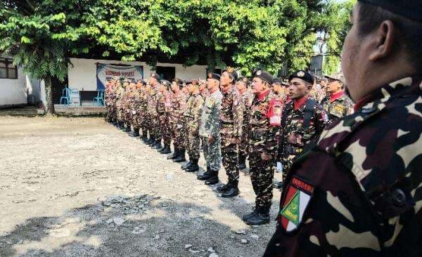 Apel Banser Ngawi di Harlah GP Anshor ke -91, Upgrade Anggota Demi Program Ketahanan Pangan