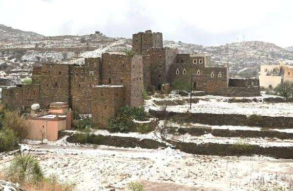 Arab Saudi Kembali Diselimuti Salju, Suhu di Bawah 0 Derajat Celsius