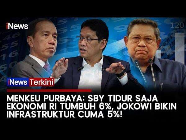 Purbaya Bandingkan Ekonomi Era SBY dan Jokowi: SBY Tidur Saja Tumbuh 6 Persen