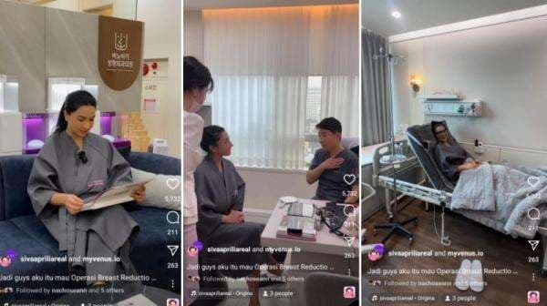 Mengejutkan Siva Aprilia Ngaku Operasi Pengecilan Payudara di Korea, Ini Alasannya 