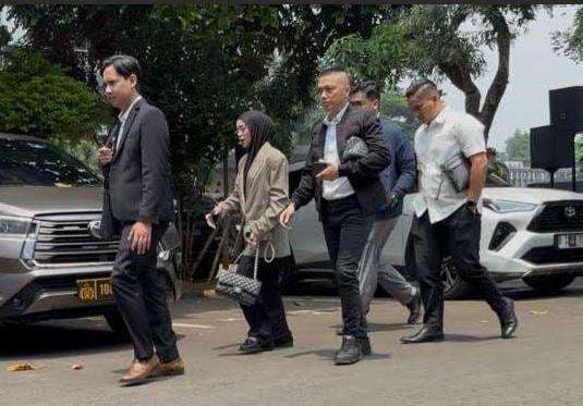 Lesti Kejora Hadiri Pemeriksaan di Polda Metro Jaya Terkait Pelanggaran Hak Cipta