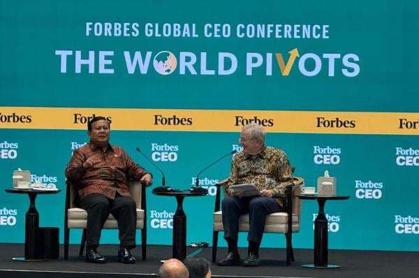 Prabowo Cerita Asal Usul MBG di Depan Steve Forbes, Dirancang sejak 2023