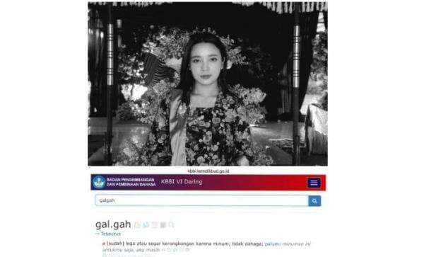 Kreativitas Bunga Reyza Berbuah Manis, Istilah Galgah Kini Resmi Diakui KBBI