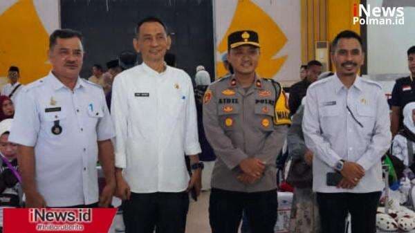 Wakapolres Polman Kawal Ketat 281 Jamaah Haji, Suasana Haru Iringi Pelepasan di Pekkabata