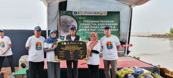 "Orang Tua Asuh Karang Laut" Harapan Laut Utara Jakarta dan Jabar Kembalikan Kekayaan Hayati
