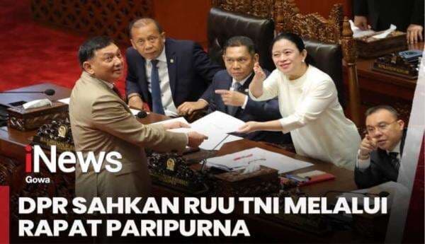 UU TNI Disahkan 20 Maret 2025, Berikut Pokok Isi dan Pembahasannya