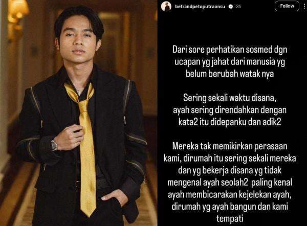 Betrand Peto Akui Ruben Onsu Kerap Direndahkan Pihak Sarwendah di Depan Anak