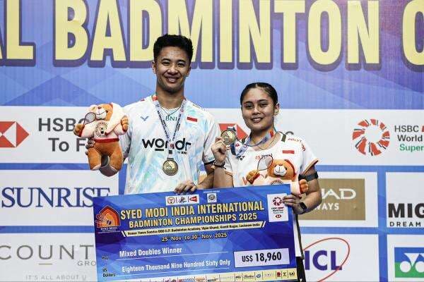 Dejan/Bernadine Bersyukur Jadi Juara Syed Modi India International 2025 Dejan/Bernadine Bersyukur Jadi Juara Syed Modi India International 2025