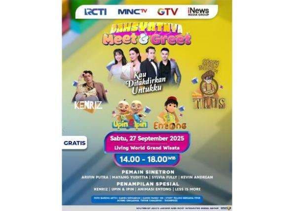 Dahsyatnya Meet and Greet Kau Ditakdirkan Untukku Siap Menyapa Warga Bekasi!