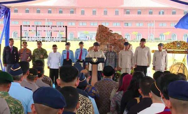 Prabowo: SMA Taruna Nusantara di IKN Mulai Beroperasi pada Desember 2026