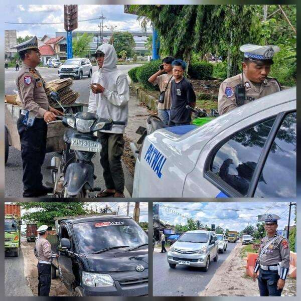 Operasi Patuh Telabang 2025, Satlantas Polresta Palangka Raya Tilang 10 Pelanggar Lalu Lintas