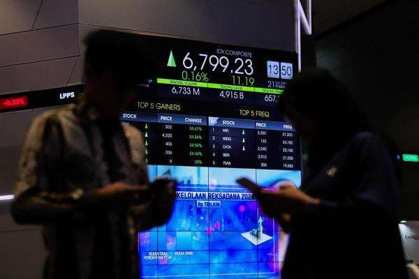 IHSG Hari Ini Dibuka di Zona Hijau, Nilai Transaksi Sentuh Rp3,6 Triliun