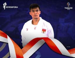 Indonesia Raih Medali Emas Ke-24! Ignatius Joshua Kandou Juara Kumite Putra SEA Games 2025