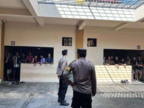 Sattahti Polresta Palangkaraya Lakukan Pengecekan Rutin, Pastikan Tahanan Aman dan Sehat