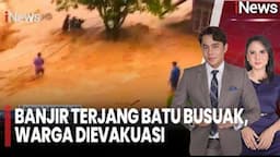 Banjir Susulan Terjang Batu Busuak, Evakuasi Warga Berlangsung Dramatis
