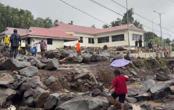 Banjir Bandang di Sitaro Sulut Terjang 3 Kecamatan, Tim SAR Cari 5 Orang Hilang