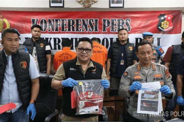 Vandalisme Bendera Merah Putih di Jembrana, Polisi Gerak Cepat Tangkap 2 Pelaku