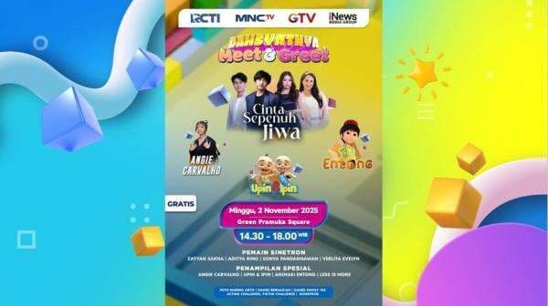 Datang ke Dahsyatnya Meet & Greet Cinta Sepenuh Jiwa di Jakarta Timur, Ada Angie Carvalho! Datang ke Dahsyatnya Meet & Greet Cinta Sepenuh Jiwa di Jakarta Timur, Ada Angie Carvalho!