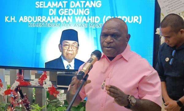 Gus Dur dan Marsinah Jadi Nama Ruangan-Gedung di Kementerian HAM, Pigai Ungkap Alasannya