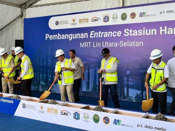 Resmikan Pembangunan Stasiun Harmoni, Pramono: Ini TOD Paling Strategis!